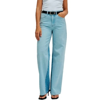 дънки,мъжки,панталони,дамски,панталони,salsa,jeans,21011565,wide,leg,jeans,blue,(light,wash)