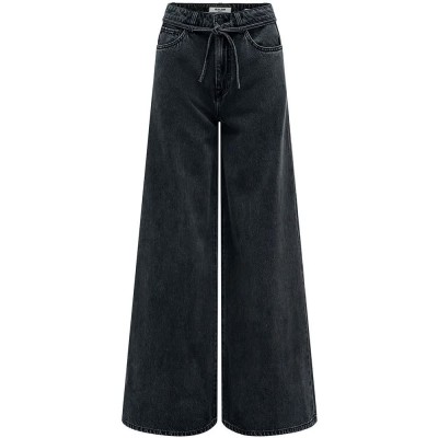 дънки,мъжки,панталони,дамски,панталони,salsa,jeans,21011569,super,wide,leg,jeans,black,(black)