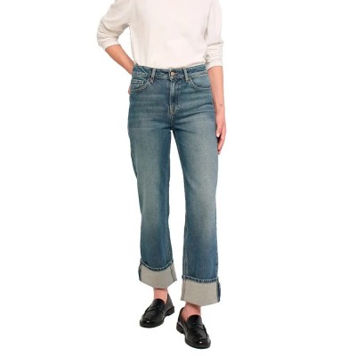 дънки,мъжки,панталони,дамски,панталони,salsa,jeans,21011592,straight,fit,jeans,blue,(greencast)