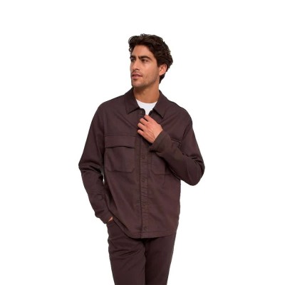 дънки,мъжки,якета,дамски,якета,и,палта,salsa,jeans,21011617,overshirt,brown,(dark,brown)