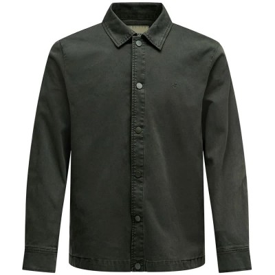 дънки,мъжки,якета,дамски,якета,и,палта,salsa,jeans,21011678,overshirt,green,(dark,green)