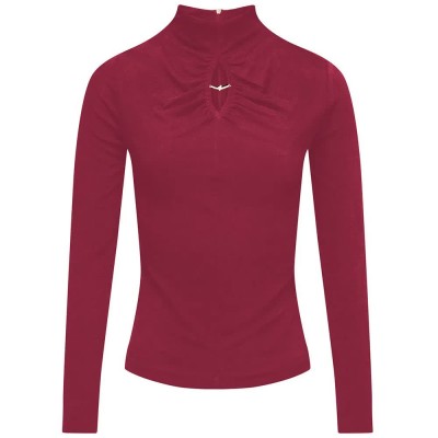 блуза,мъжки,пуловери,дамски,пуловери,salsa,jeans,21011733,high,neck,sweater,red,(dark,red)