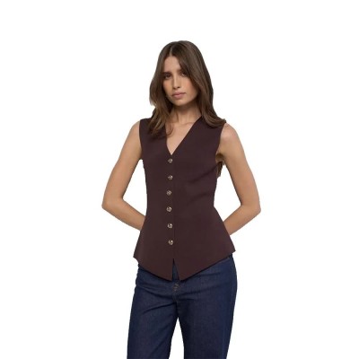 елек,дамски,сака,salsa,jeans,21011772,waistcoat,brown,(dark,brown)