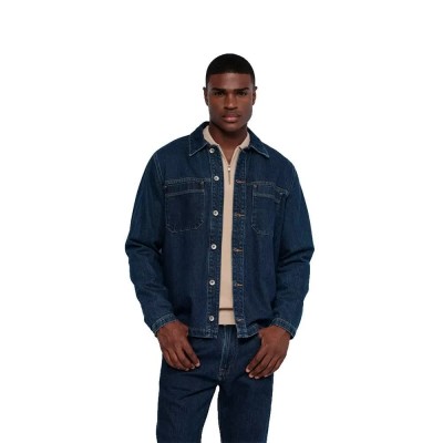 дънки,мъжки,якета,дамски,якета,и,палта,salsa,jeans,21011882,overshirt,blue,(dark,wash)