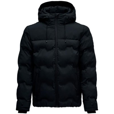 палто,мъжки,якета,salsa,jeans,21011893,water,repellent,coat,black,(black)