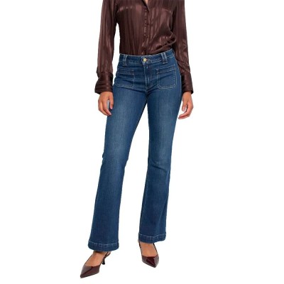 дънки,мъжки,панталони,дамски,панталони,salsa,jeans,21011927,flare,fit,jeans,blue,(medium,wash)