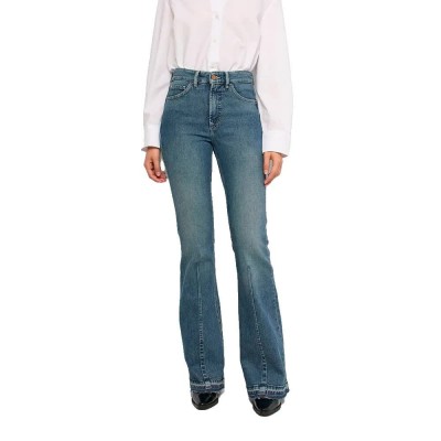 дънки,мъжки,панталони,дамски,панталони,salsa,jeans,21011958,flare,fit,jeans,blue,(greencast)