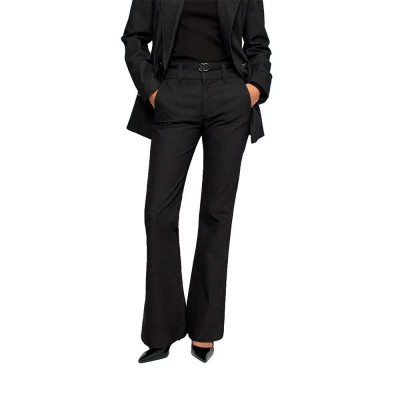 дънки,мъжки,панталони,дамски,панталони,salsa,jeans,21011960,flare,fit,chino,pants,black,(black)