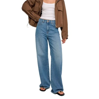 дънки,мъжки,панталони,дамски,панталони,salsa,jeans,21012016,wide,leg,jeans,blue,(medium,light)