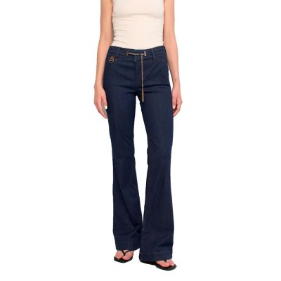 дънки,мъжки,панталони,дамски,панталони,salsa,jeans,21012040,flare,fit,chino,pants,blue,(dark,wash)