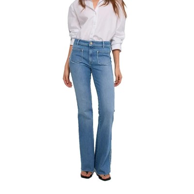 дънки,мъжки,панталони,дамски,панталони,salsa,jeans,21012039,flare,fit,jeans,blue,(medium,light)