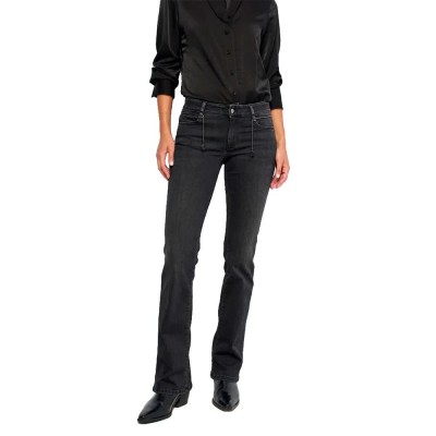 дънки,мъжки,панталони,дамски,панталони,salsa,jeans,21012042,bootcut,fit,jeans,black,(black)