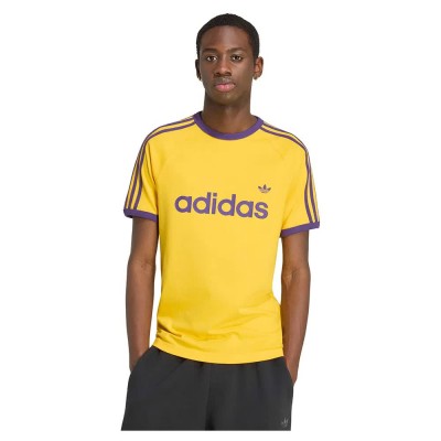тениска,мъжки,тениски,дамски,тениски,adidas,originals,3,stripes,slim,ringer,short,sleeve,t,shirt,yellow,(crew,yellow)