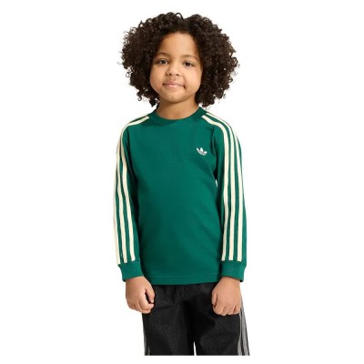тениска,мъжки,тениски,дамски,тениски,adidas,originals,3,stripes,top,long,sleeve,t,shirt,green,(collegiate,green)