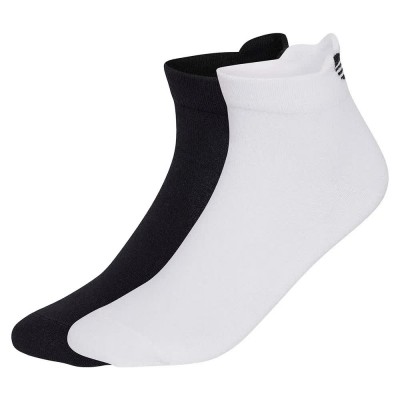 чорапи,мъжки,чорапи,дамски,чорапи,adidas,originals,back,trefoil,socks,2,pairs,white,black,(black,white)