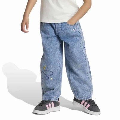 дънки,мъжки,панталони,дамски,панталони,adidas,originals,care,bears,loose,jeans,blue,(light,denim)