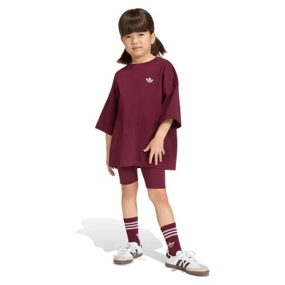 детски,екипи,adidas,originals,cycling,shorts,tee,set,red,purple,(maroon)