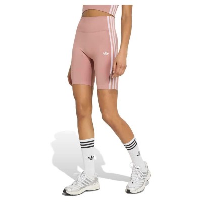клин,дамски,клинове,дамски,чорапогащи,и,клинове,adidas,originals,essentials,3,stripes,seamless,5´´,short,leggings,pink,(warm,clay)