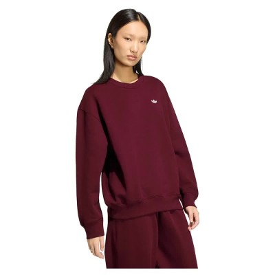 поларена,блуза,дамски,блузи,adidas,originals,essentials,crew,long,fleece,oversized,sweatshirt,purple,(maroon)