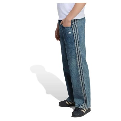 дънки,мъжки,панталони,дамски,панталони,adidas,originals,firebird,loose,track,jeans,blue,(denim,worn,blue)