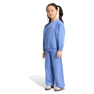 детски,екипи,adidas,originals,loose,crew,top&wide,leg,pants,set,blue,(blue,fusion)