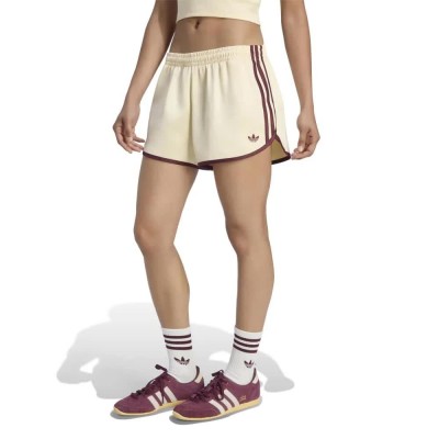 къси,панталони,мъжки,панталони,дамски,панталони,adidas,originals,satin,3,stripes,sprinter,shorts,yellow,(warm,vanilla,maroon)