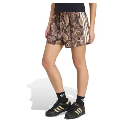 къси,панталони,мъжки,панталони,дамски,панталони,adidas,originals,snake,print,satin,shorts,brown,(linen,magic,beige)