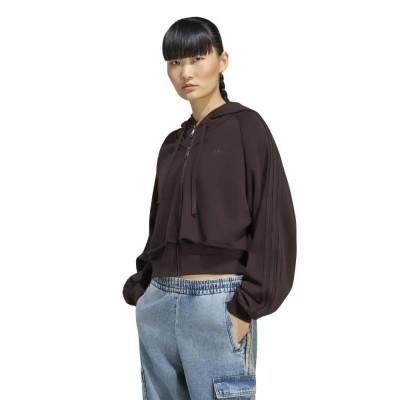 блуза,дамски,блузи,adidas,originals,sst,double,front,full,zip,sweatshirt,brown,(aurora,coffee)