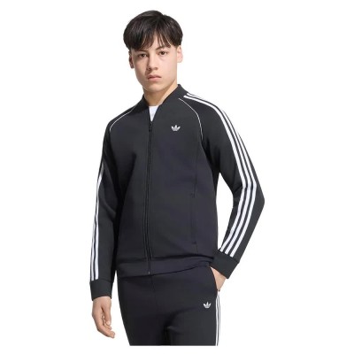 блуза,детски,блузи,adidas,originals,sst,spacer,track,full,zip,sweatshirt,black,(black,white)