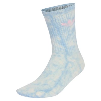 чорапи,мъжки,чорапи,дамски,чорапи,adidas,originals,tie,dye,crew,socks,3,pairs,blue,(cloud,white,clear,sky,clear,mint)