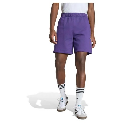 поларени,къси,панталони,мъжки,панталони,дамски,панталони,adidas,originals,trefoil,essentials,9´´,fleece,shorts,purple,(violet)