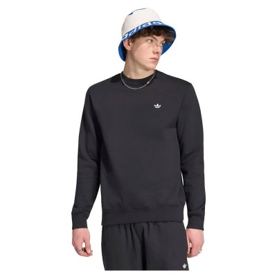 блуза,мъжки,пуловери,adidas,originals,trefoil,essentials,crew,sweatshirt,black,(black)
