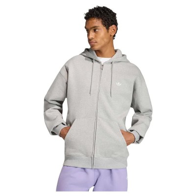 блуза,мъжки,пуловери,adidas,originals,trefoil,essentials,loose,full,zip,sweatshirt,grey,(medium,grey,heather)