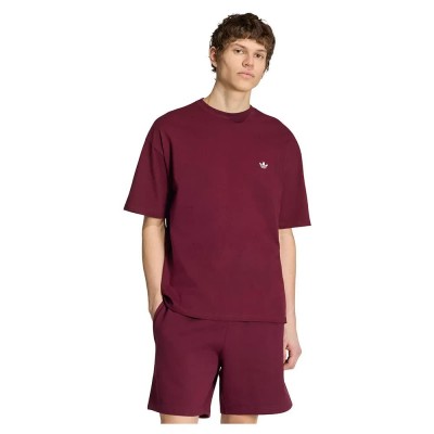 тениска,мъжки,тениски,дамски,тениски,adidas,originals,trefoil,essentials,loose,short,sleeve,t,shirt,red,(maroon)