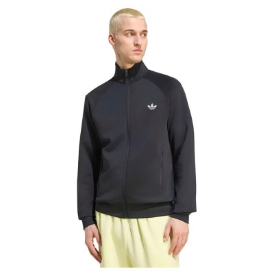 блуза,мъжки,пуловери,adidas,originals,trefoil,essentials,spacer,track,full,zip,sweatshirt,black,(black)