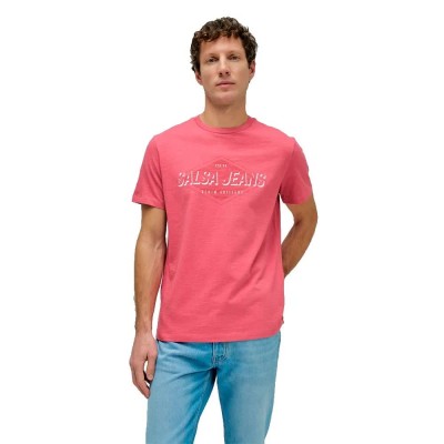 тениска,мъжки,тениски,дамски,тениски,salsa,jeans,21011459,short,sleeve,t,shirt,pink,(dark,pink)