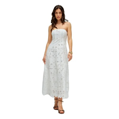 дънки,дамски,поли,и,рокли,salsa,jeans,21012029,sleeveless,midi,dress,white,(white)