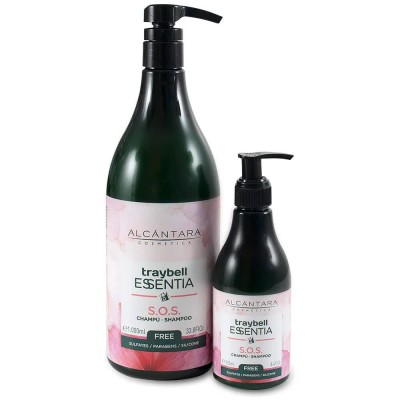 хигиена,коса,alcantara,traybell,essentia,s.o.s,250ml,purifying,shampoo,clear