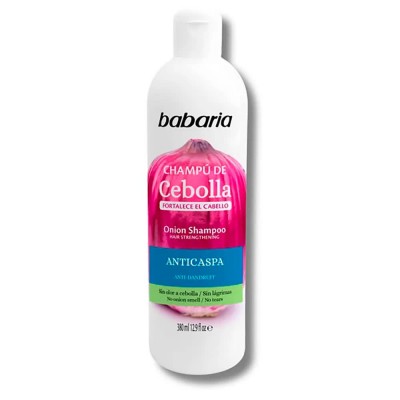 хигиена,коса,babaria,onion,380ml,anti,dandruff,shampoo,clear
