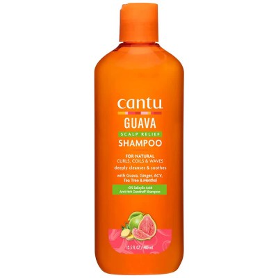 хигиена,коса,cantu,guava,&,ginger,scalp,relief,400ml,anti,dandruff,shampoo,orange