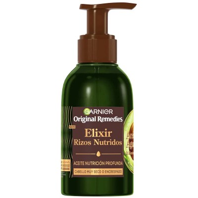 хигиена,коса,garnier,original,remedies,elixir,nourished,curls,120ml,capillary,treatment,green