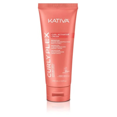 хигиена,коса,kativa,curly,plex,240ml,styling,cream,pink