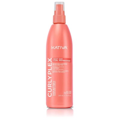 хигиена,коса,kativa,curly,plex,refreshing,&,redefining,225ml,hair,spray,pink