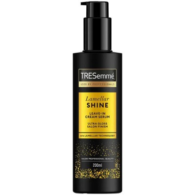хигиена,коса,tresemme,lamellar,shine,ultra,shine,serum,hair,cream,200ml,capillary,treatment,golden