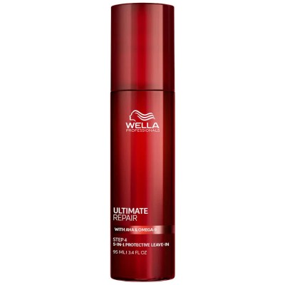 хигиена,коса,wella,professionals,ultimate,repair,protective,leave,in,serum,95ml,capillary,treatment,red