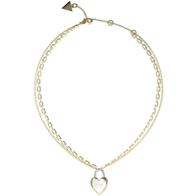 бижутерия,guess,all,you,need,is,love,necklace,golden,(gold,silver)