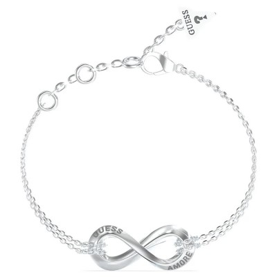 бижутерия,guess,amore,infinity,bracelet,silver,(silver)