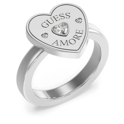 бижутерия,guess,amore,ring,silver,(silver)