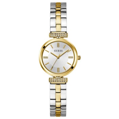 часовник,часовници,guess,array,28mm,3atm,quartz,analogical,woman,watch,golden,(gold,silver,mineral)