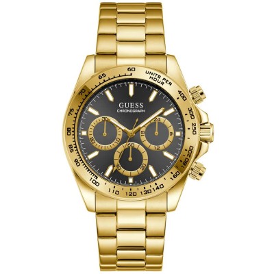 часовник,часовници,guess,arthur,42mm,5atm,quartz,analogical,watch,golden,(gold,black,mineral)